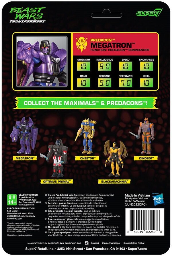 Image Of Metatron Beast Wars Super7 Reaction Figure  (16 of 21)